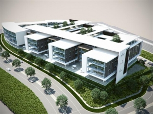 Artist impression of offices at the new Waterfall City at Waterfall Business Estate