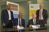 Jerome Govender Infrastructure Building Business Platform Lucas Tseki Southern Palace Group Henry Laas Murray Roberts Holdings Limited and Cobus Bester Murray Roberts